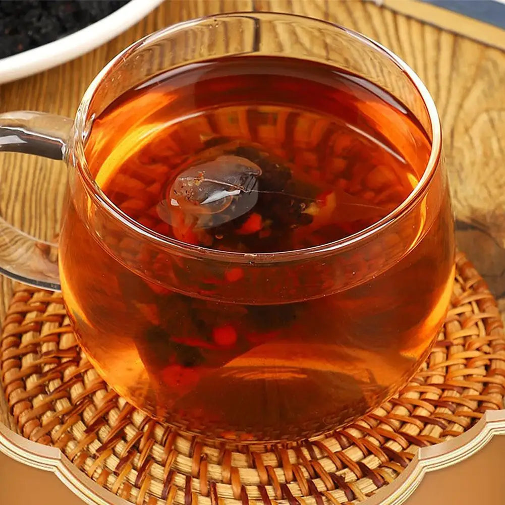 Natural Ginseng Five Treasure Tea Bags – Herbal Blend with Goji Berry, Red Dates & Botanical Ingredients